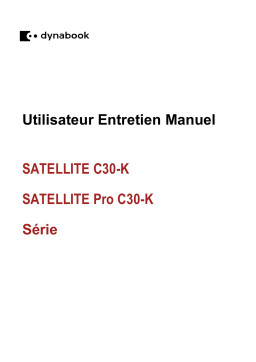 Toshiba C30-K (PSY11U) Mode d'emploi