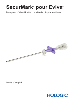 Hologic SecurMark Titanium Biopsy Site Marker Mode d'emploi