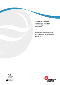 Beckman Coulter AU2700Plus, AU5400 Mode d'emploi