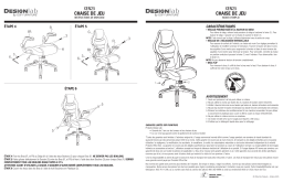 OSP Furniture XEN25-BL Mode d'emploi