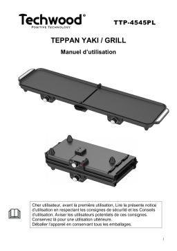 Techwood TTP-4545PL Manuel utilisateur