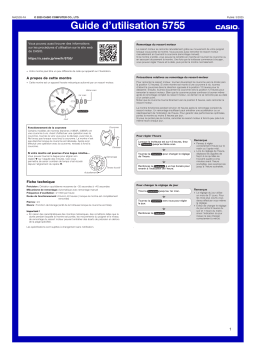 Casio EFK-100XPB Manuel utilisateur