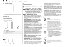 Smith & Locke Intruder alarm sensor Manuel utilisateur