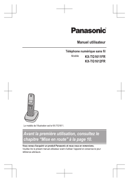 Panasonic KXTG1611FR Mode d'emploi