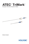 Hologic ATEC TriMark Titanium Biopsy Site Marker Mode d'emploi