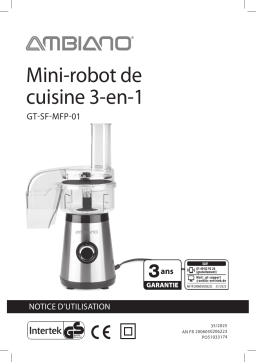 Ambiano GT-SF-MFP-01 Manuel utilisateur