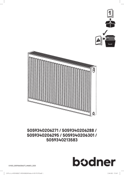 BODNER Radiator Manuel utilisateur