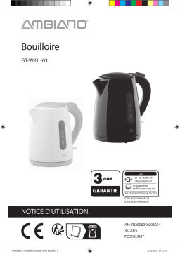 Ambiano GT-CM-07 Manuel utilisateur