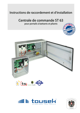 Tousek ST-63 Manuel du propriétaire
