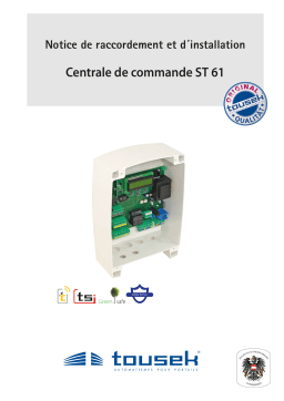 Tousek ST-61 Manuel du propriétaire