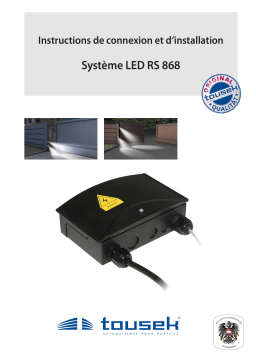 Tousek ST-LED Manuel du propriétaire