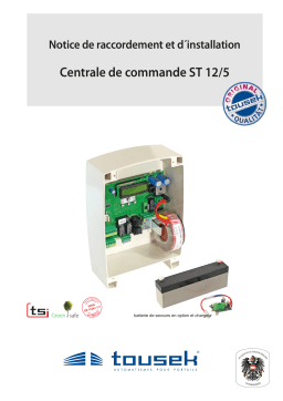 Tousek ST-12-5 Manuel du propriétaire