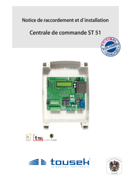 Tousek ST-51 Manuel du propriétaire