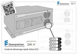 Eberspacher Zeliox Mode d'emploi