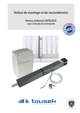 Tousek Safelock Manuel du propriétaire