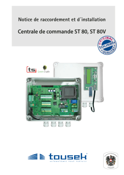 Tousek ST-80 Manuel du propriétaire