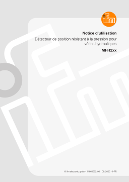 IFM MFH218 Mode d'emploi