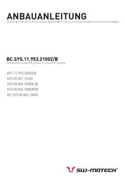 SW-Motech BC.SYS.11.953.21002/B Manuel utilisateur