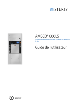 Steris Amsco 600Ls Medium Lab Steam Sterilizer Mode d'emploi