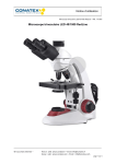 Conatex Microscope Motic RED 223 Manuel du propri&eacute;taire