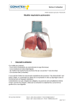 Conatex Mod&egrave;le respiration pulmonaire Manuel du propri&eacute;taire