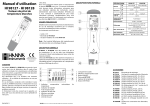 Conatex Testeur de poche pH et &deg;C Manuel du propri&eacute;taire