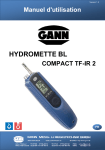 GANN BL Compact TF-IR 2 Manuel du propri&eacute;taire