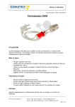 Conatex Thermoplongeur 1000 W Manuel du propri&eacute;taire