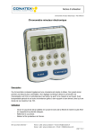 Conatex Chronom&egrave;tre minuteur Manuel du propri&eacute;taire