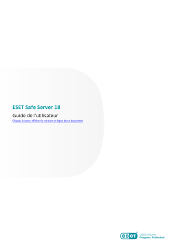 ESET Safe Server 18 Manuel du propri&eacute;taire