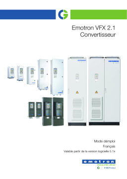 Emotron VFX 2.1 Manuel utilisateur
