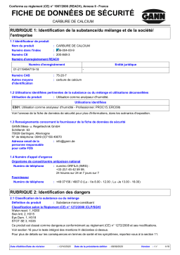 GANN CM-B Standard Manuel du propriétaire