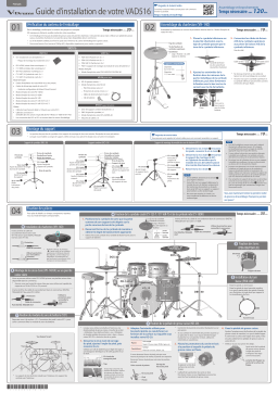 Roland VAD516 Guide d'installation