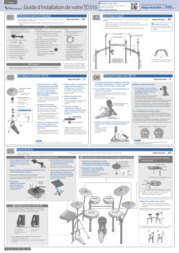 Roland td316 Guide d'installation