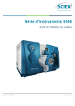 SCIEX 5500 System Mode d'emploi
