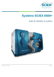 SCIEX 6500+ system System Mode d'emploi