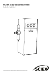 SCIEX Gas Generator N38 Manuel utilisateur
