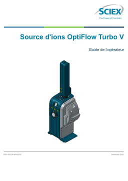 SCIEX OptiFlow Turbo V Ion Source Manuel utilisateur