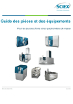 SCIEX Ion Sources and Mass Spectrometers Mode d'emploi