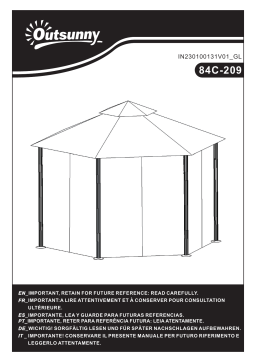 Outsunny 84C-209 Manuel utilisateur