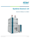 SCIEX ExionLC 2.0 System Hardware Mode d'emploi