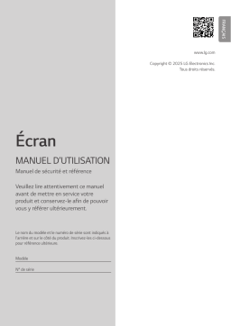 LG 27LX6TDGA Manuel utilisateur
