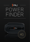 PAJ  POWER FINDER 4G Manuel du propri&eacute;taire