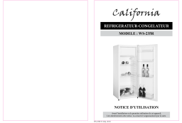 California WS-235R Manuel du propriétaire