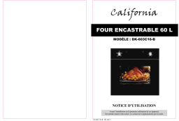 California DK-603C16-B Manuel du propriétaire