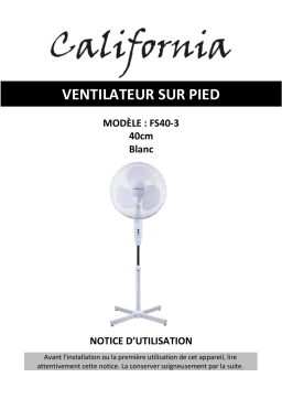 California FS40-3 Manuel du propriétaire
