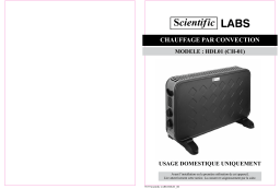 Scientific LABS HDL01 Manuel du propri&eacute;taire