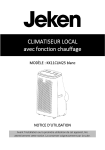 Jeken KK11CLM25 Manuel du propri&eacute;taire