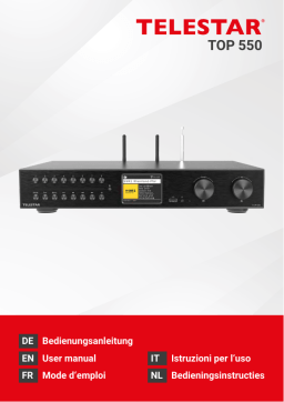 Telestar TOP 550 Manuel utilisateur