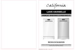 California W45A1A401J-S Manuel du propri&eacute;taire